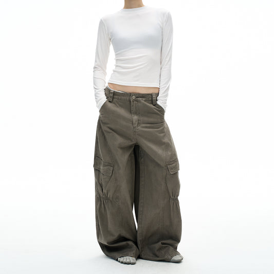MADWITCH PLEAT CARGO PANTS #6230