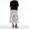 MADWITCH CARGO CAMO SHORTS #A591
