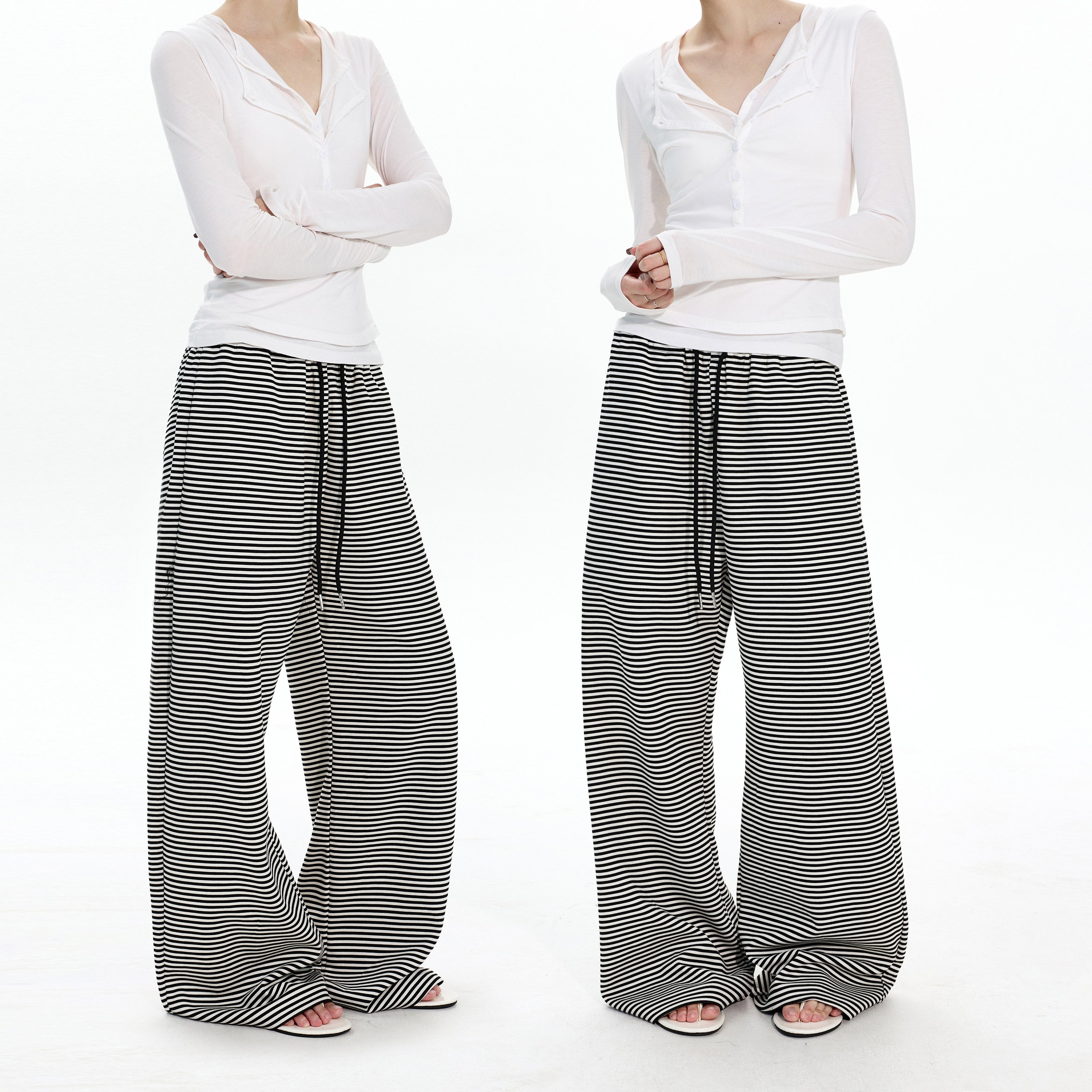 MADWITCH STRIPE DRAW PANTS #CK6915