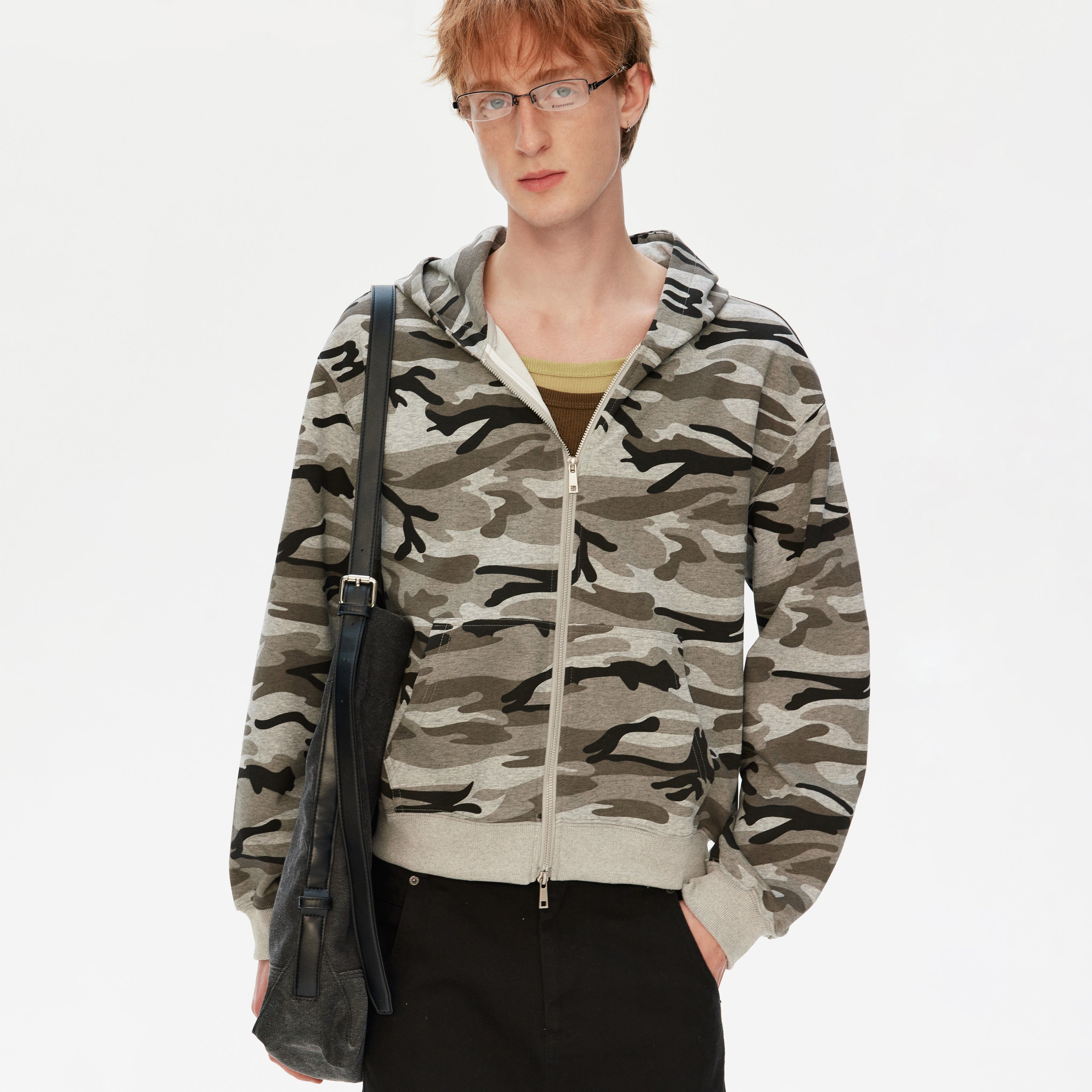 MADWITCH HOODED CAMO JACKET #RH55