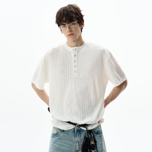 MADWITCH VINTAGE KNIT TEE #G1360
