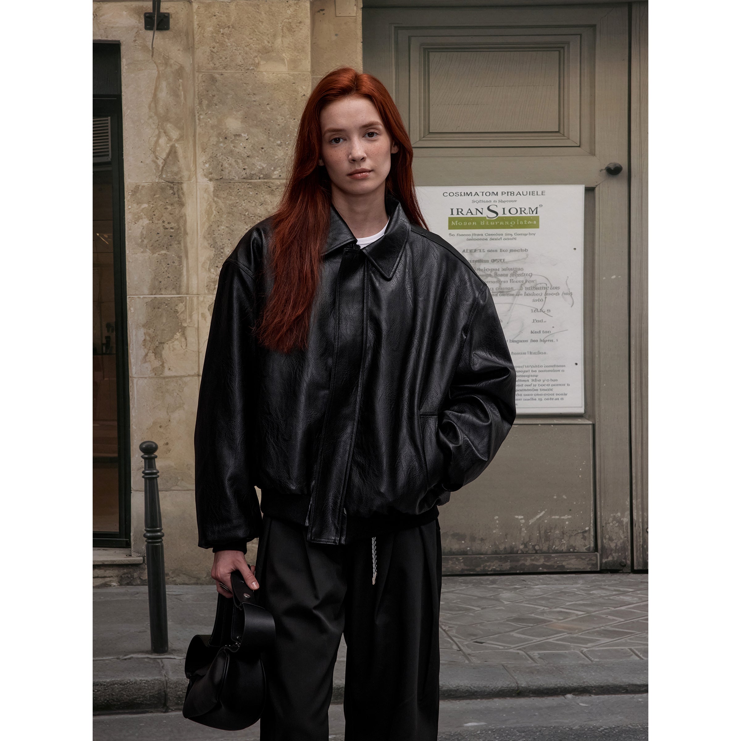 MADWITCH PU INSULATED LEATHER JACKET #AW25080