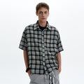 MADWITCH PLAID CASUAL SHIRT #CR236