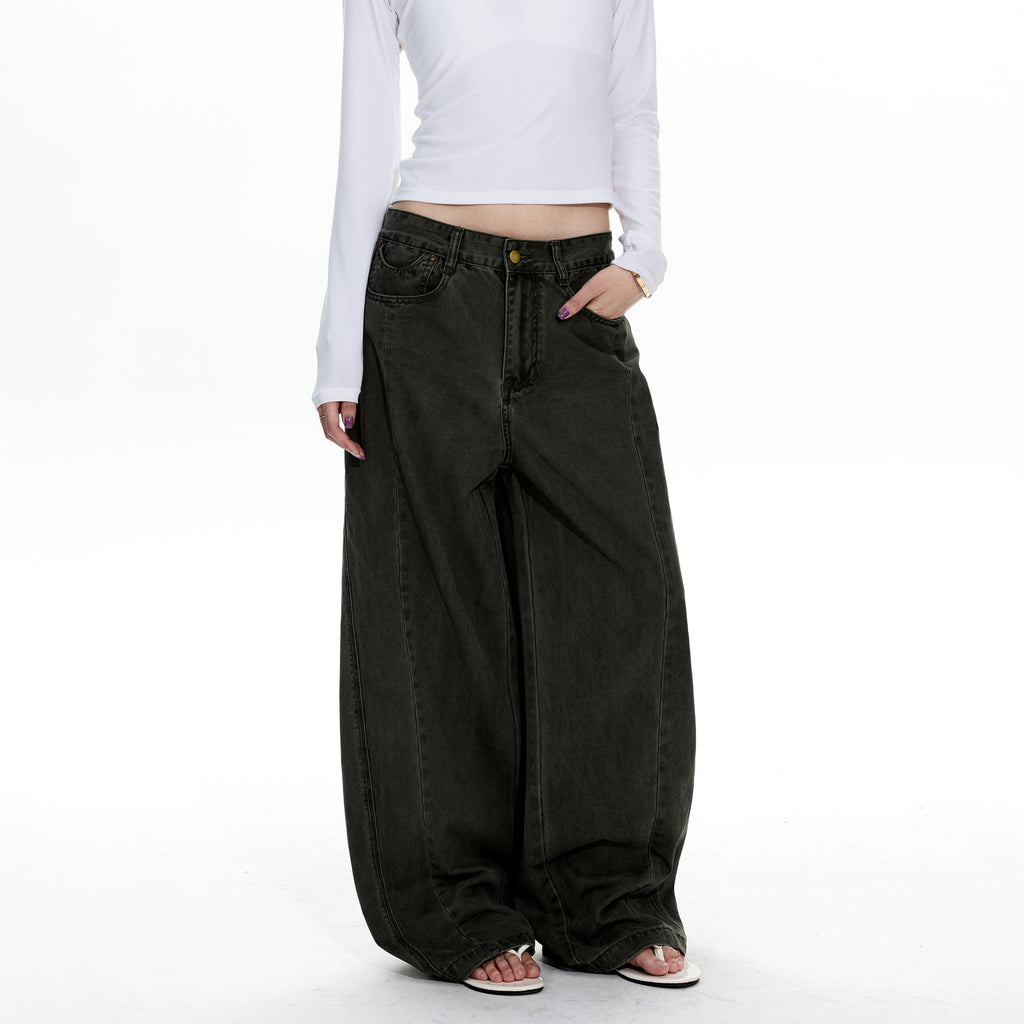 MADWITCH DECONSTRUCTED VINTAGE WORKWEAR JEANS #CK3590