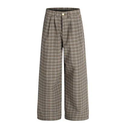 MADWITCH PLEAT TWEED PANTS #C950
