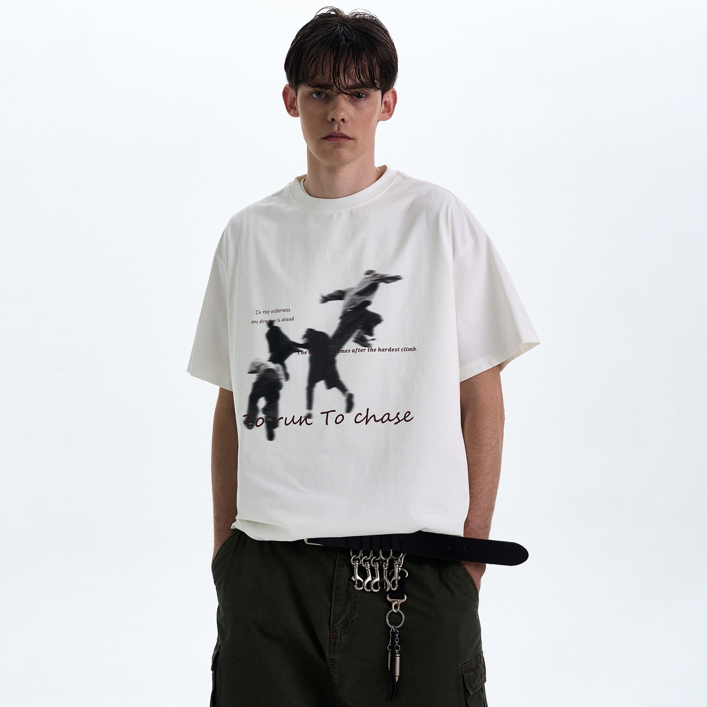 MADWITCH STREET STYLE PRINT TEE #RT196