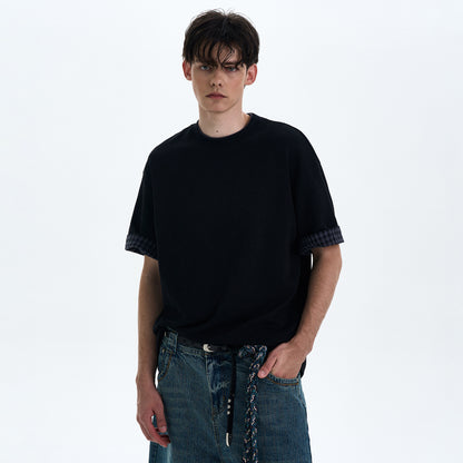 MADWITCH VINTAGE ROLLED HEM TEE #C1785C25