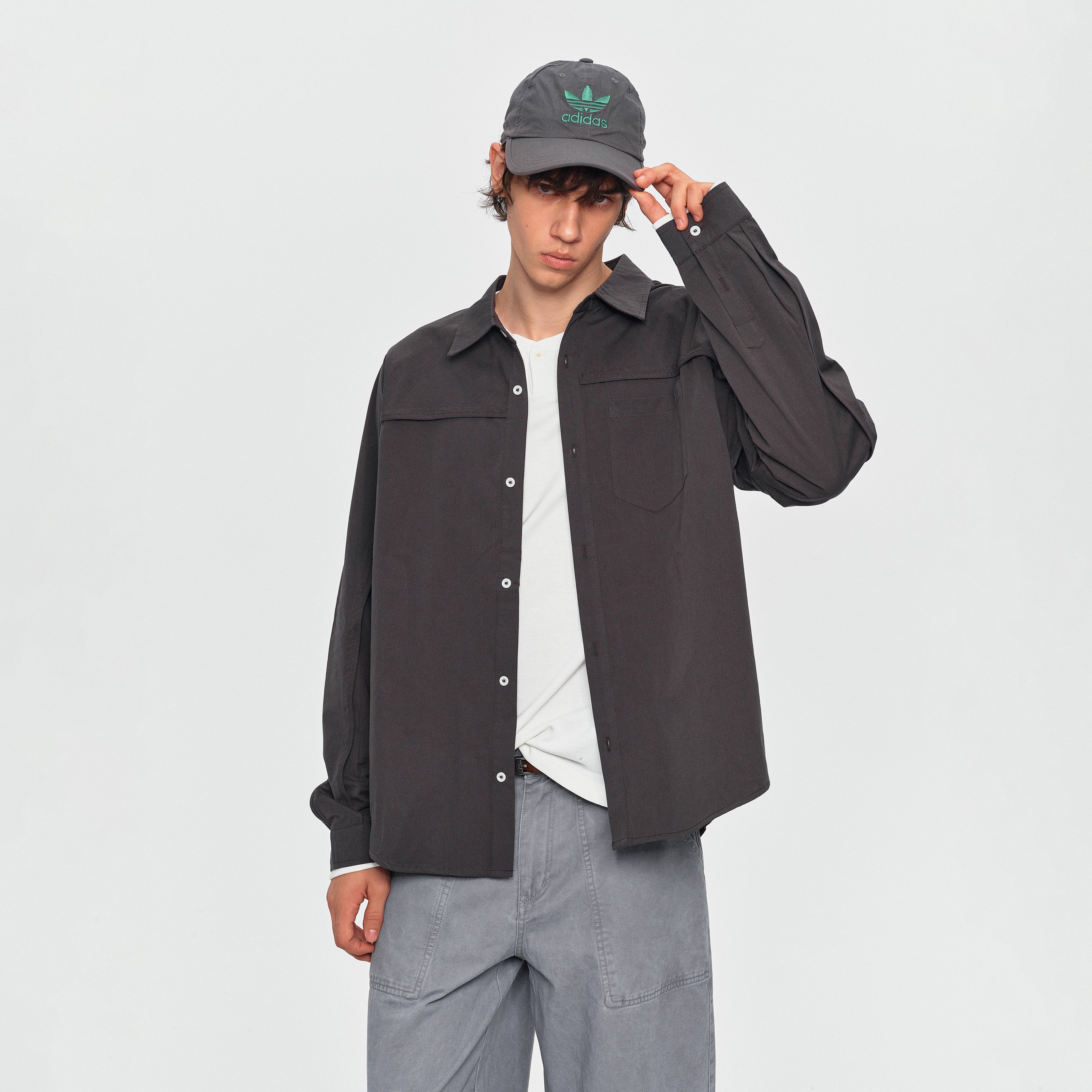 MADWITCH DECONSTRUCTED LOOSE SHIRT #RC151