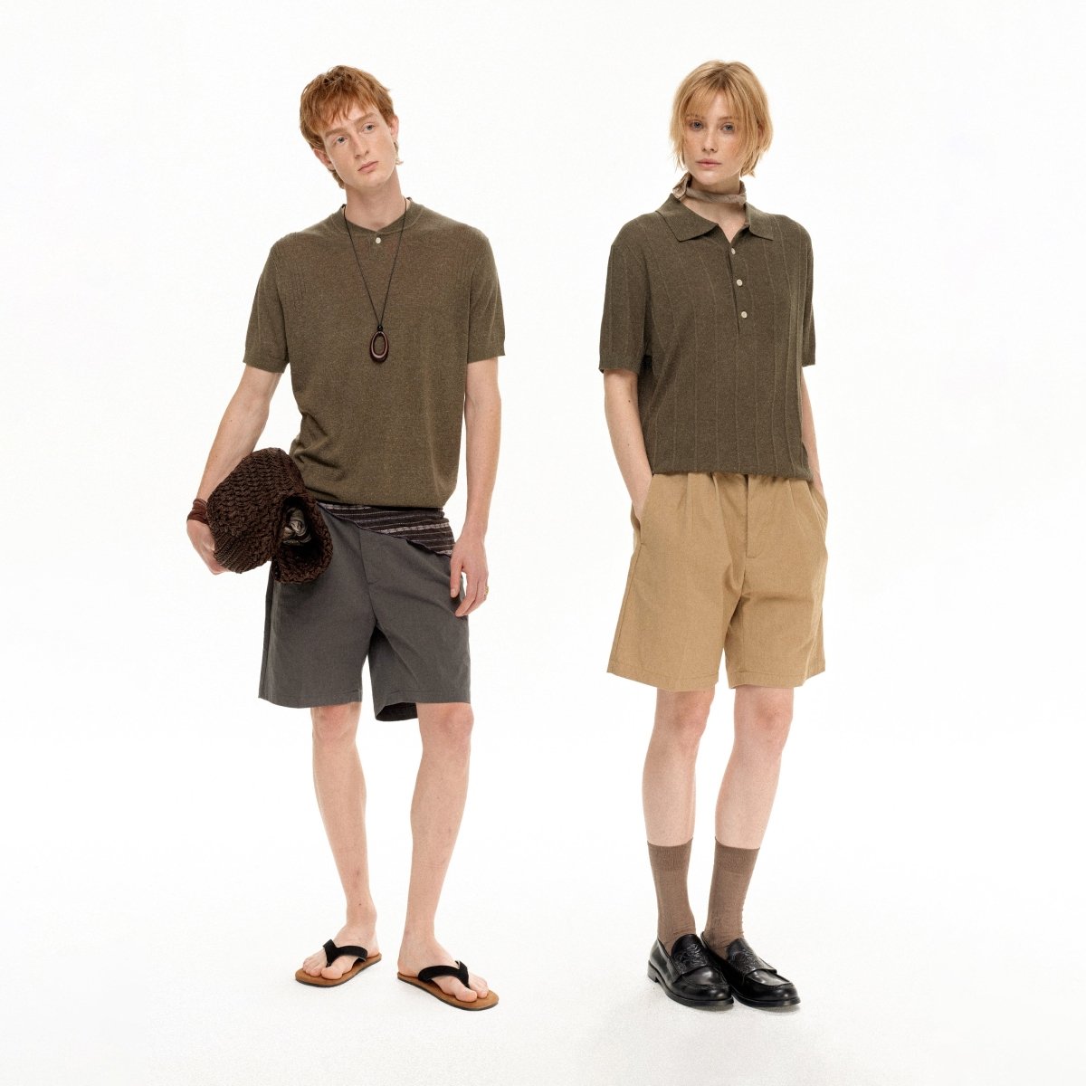 MADWITCH VINTAGE RELAXED SHORTS D065 - MadWitch Store