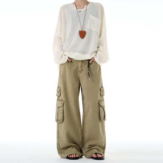MADWITCH MULTI-POCKET CARGO PANTS #CK3397