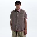 MADWITCH POLKA DOT CHECKERED SHIRT #CR222