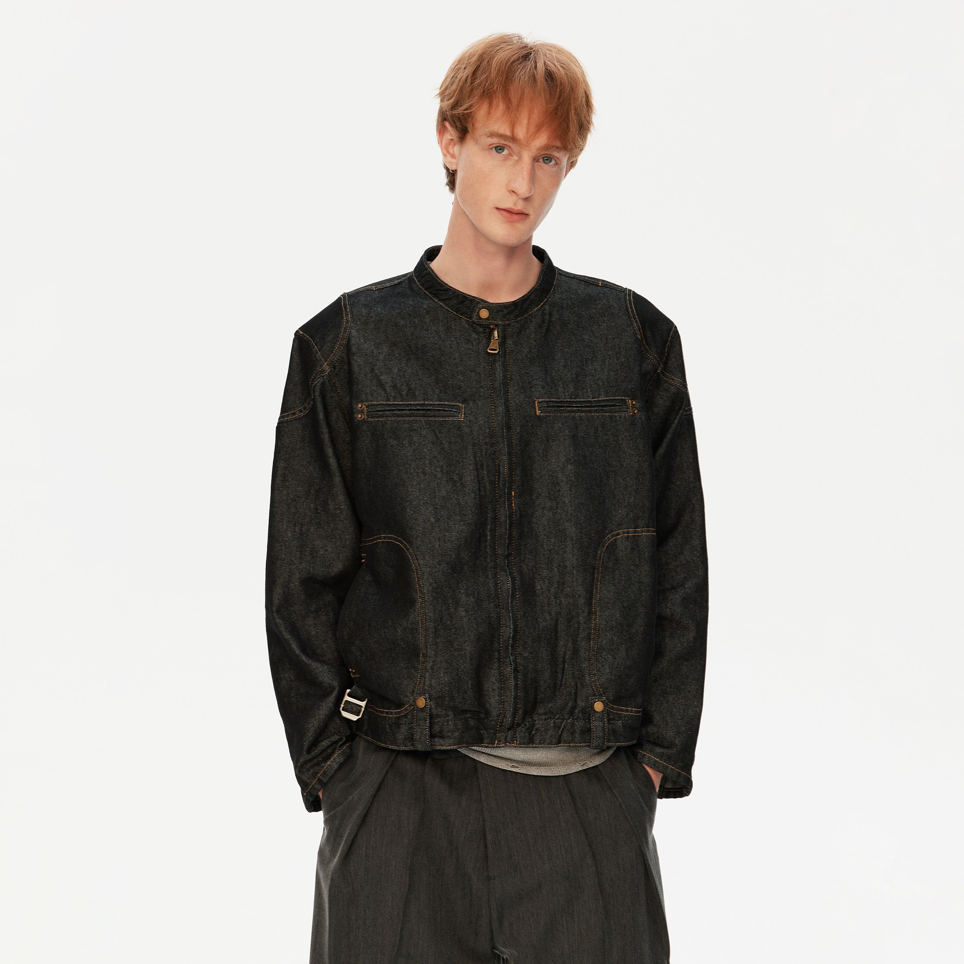 MADWITCH PADDED DENIM JACKET #Z2789