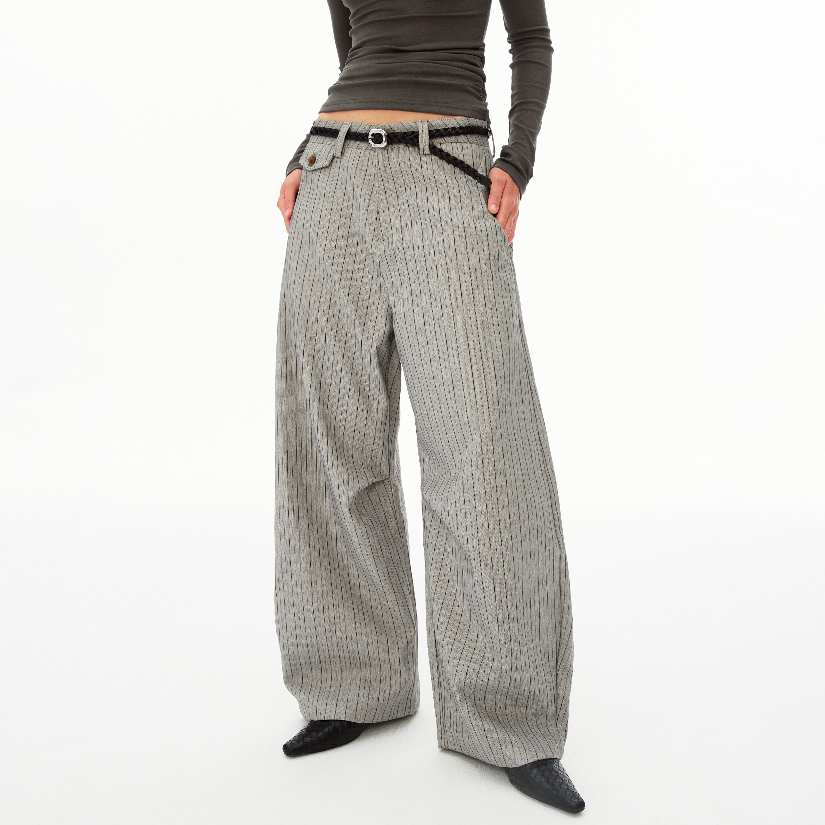 MADWIT PREMIUM STRIPE TROUSERS #CK6893