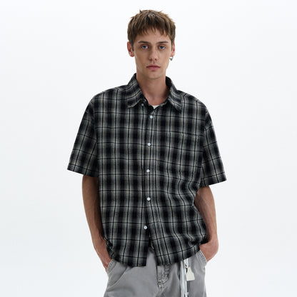 MADWITCH VINTAGE CHECK SHIRT #CR226