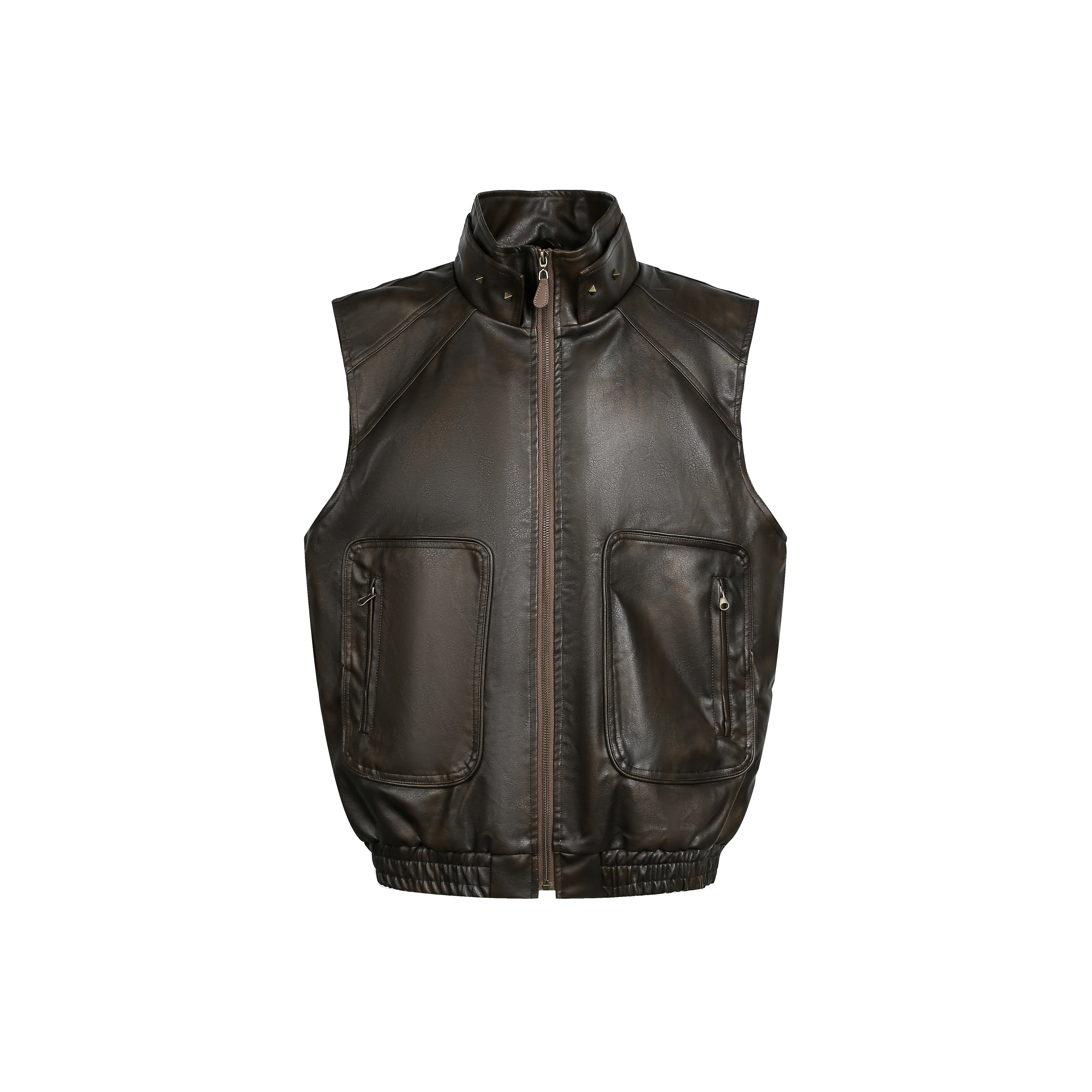 MADWITCH DECON LEATHER VEST #MJ04