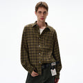 MADWITCH UNISEX AUTUMN PLAID SHIRT #CR6252