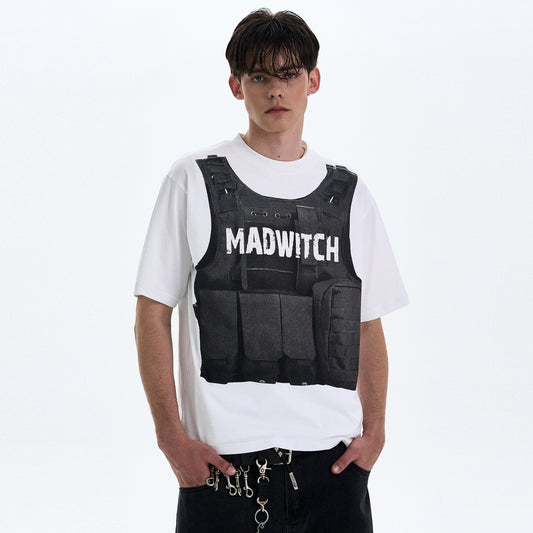 MADWITCH ORIGINAL TACTICAL VEST T-SHIRT #MD4190