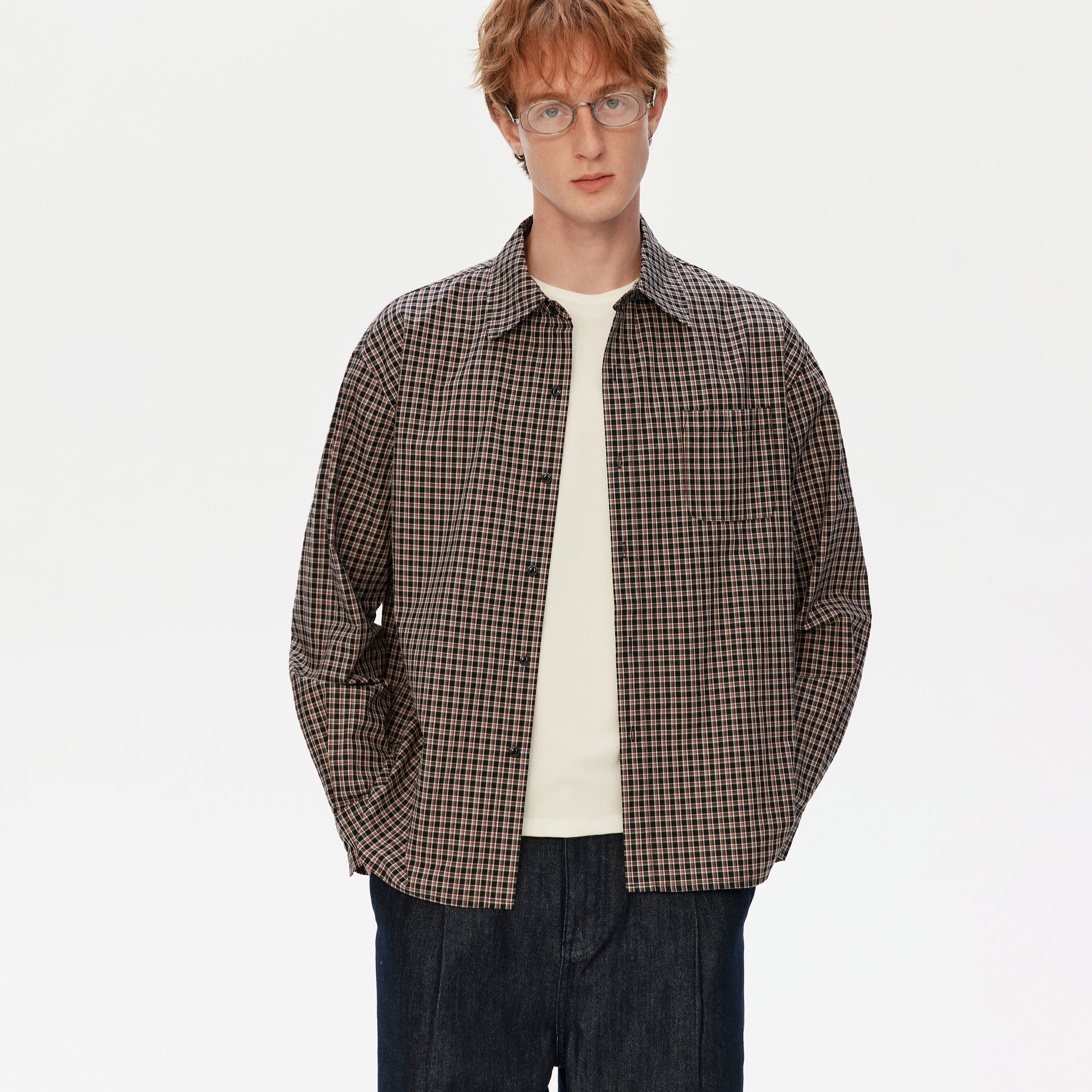 MADWITCH HERITAGE PLAID SHIRT #RC94