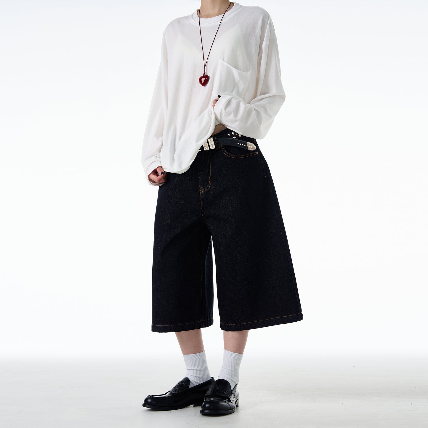 MADWITCH MINIMALIST STRAIGHT LEG JEANS #DR3163