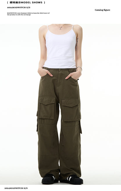 MADWITCH VINTAGE SOFT CASUAL PANTS #KJ6268