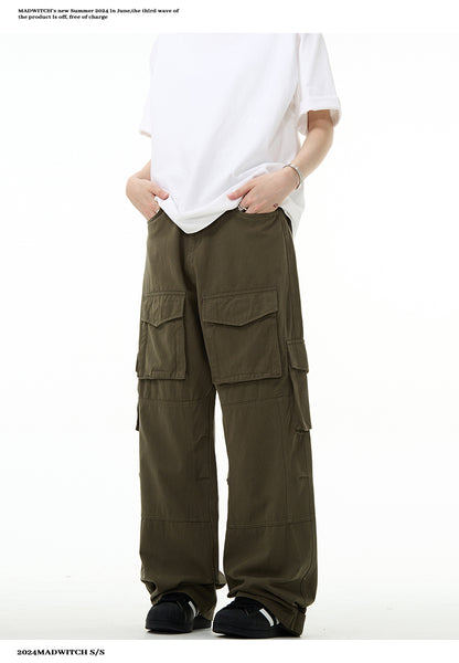 MADWITCH VINTAGE SOFT CASUAL PANTS #KJ6268