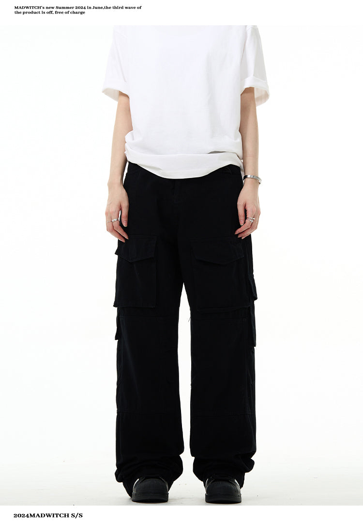 MADWITCH VINTAGE SOFT CASUAL PANTS #KJ6268