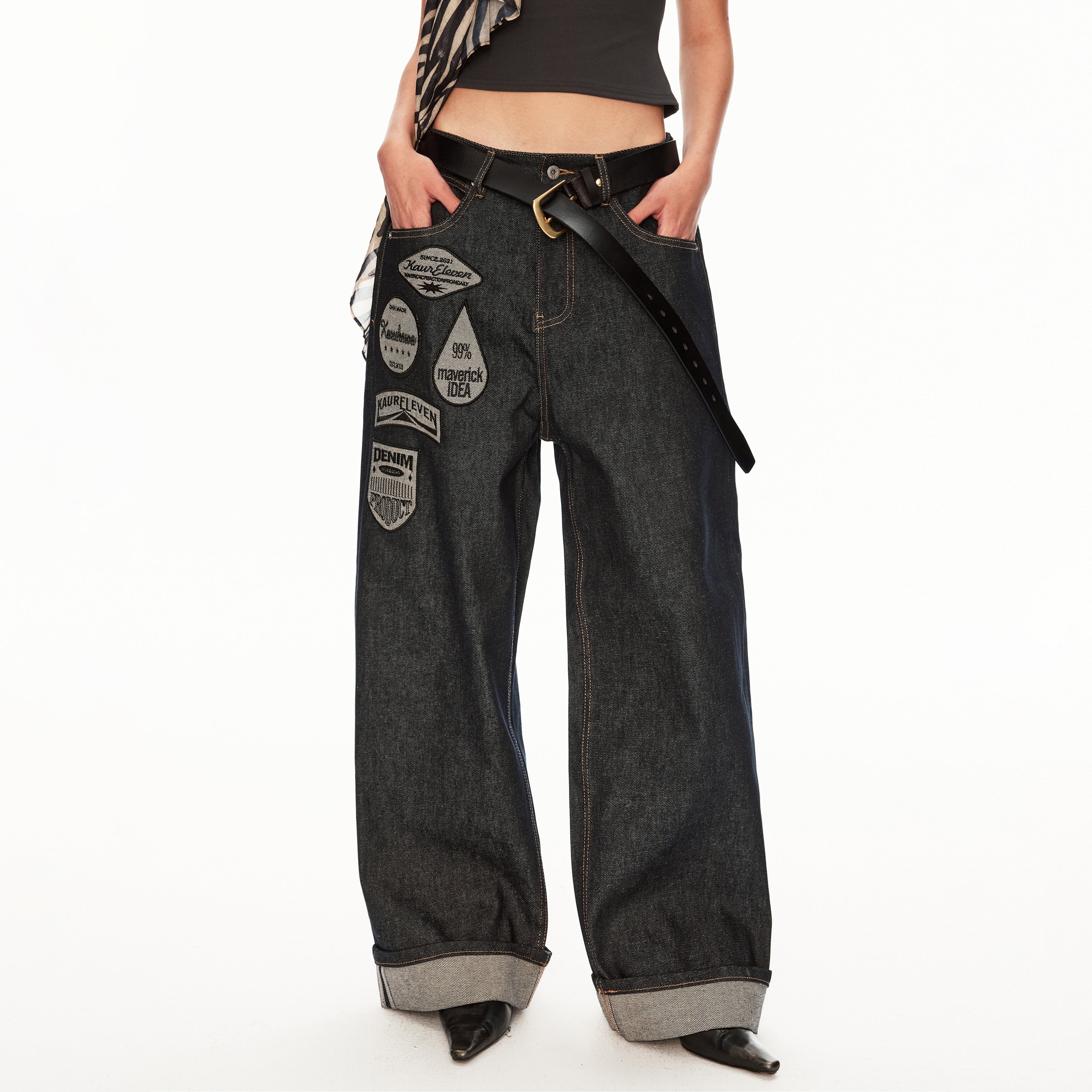 MADWIT HIGH STREET STRAIGHT JEANS #GPC3609