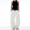 MADWITCH CLEANFIT PLEATED CARGO PANTS #AB1027