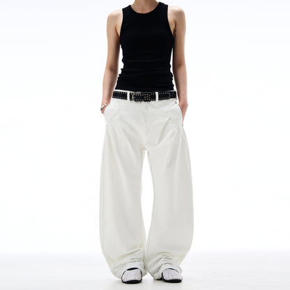 MADWITCH CLEANFIT PLEATED CARGO PANTS #AB1027