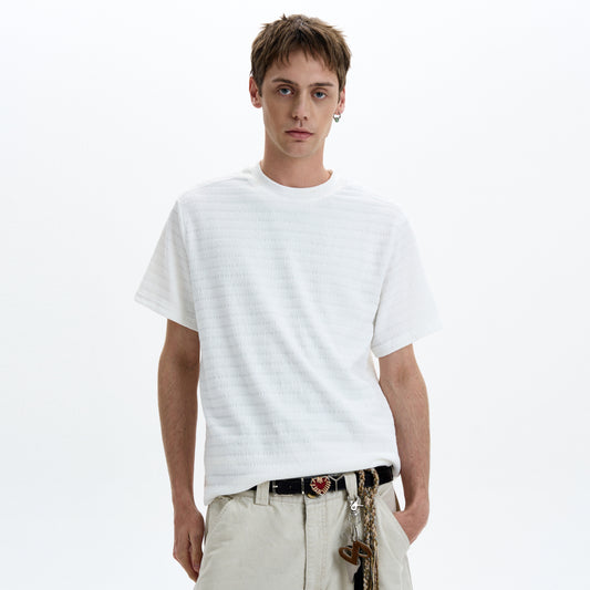 MADWITCH KNIT SHORT SLEEVE TEE #25050