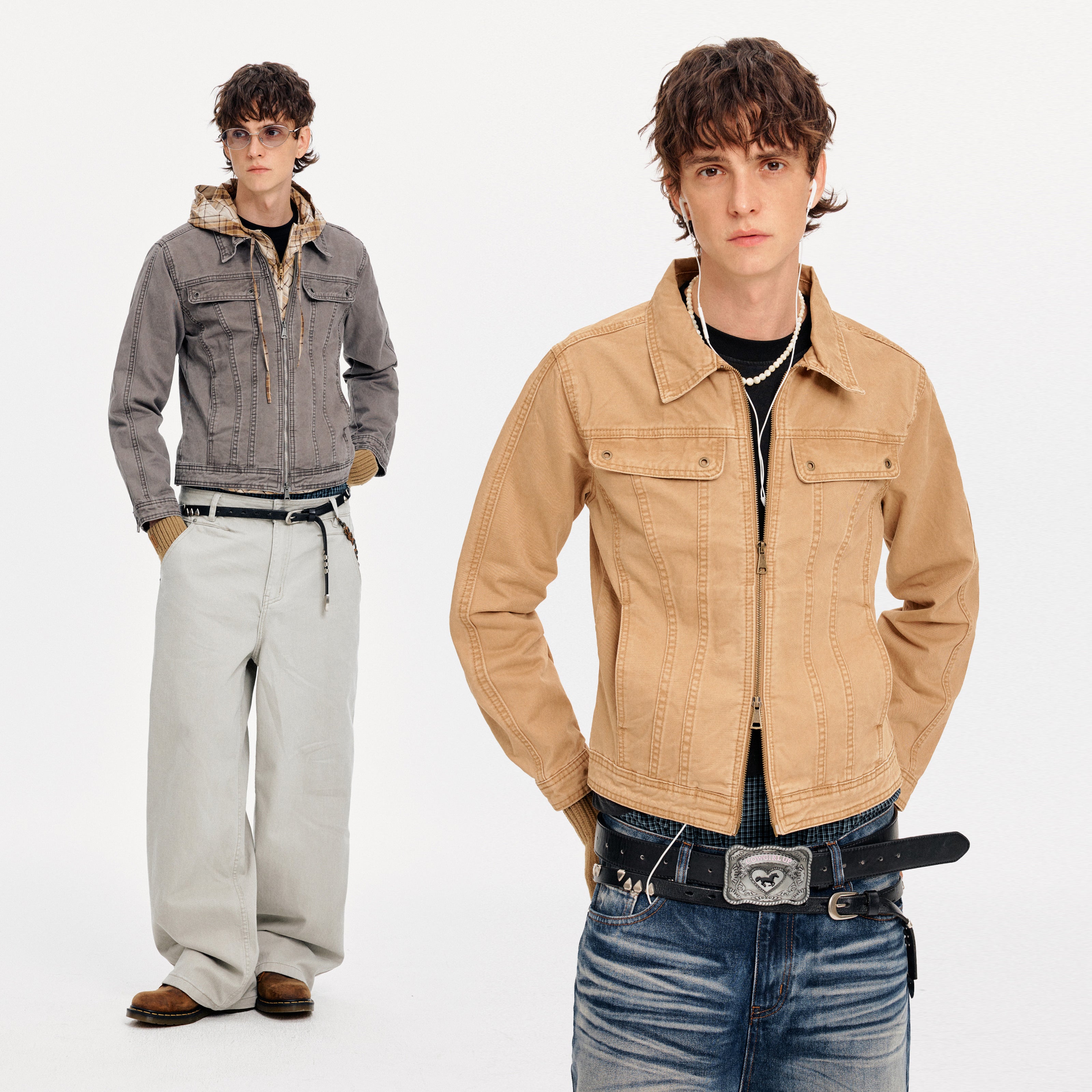 MADWITCH TAILORED WASHED WORK JACKET #CW1321