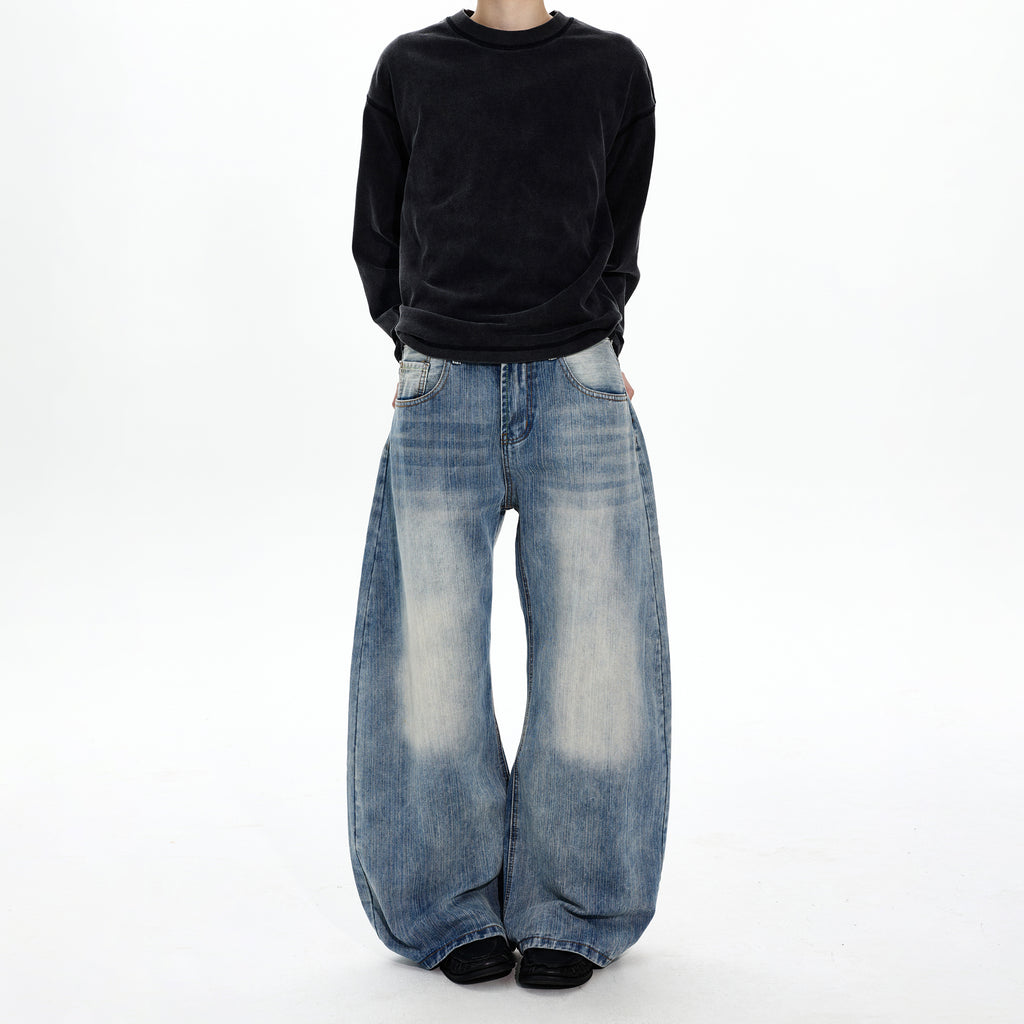 MADWITCH SLUB WIDE DENIM #G6669
