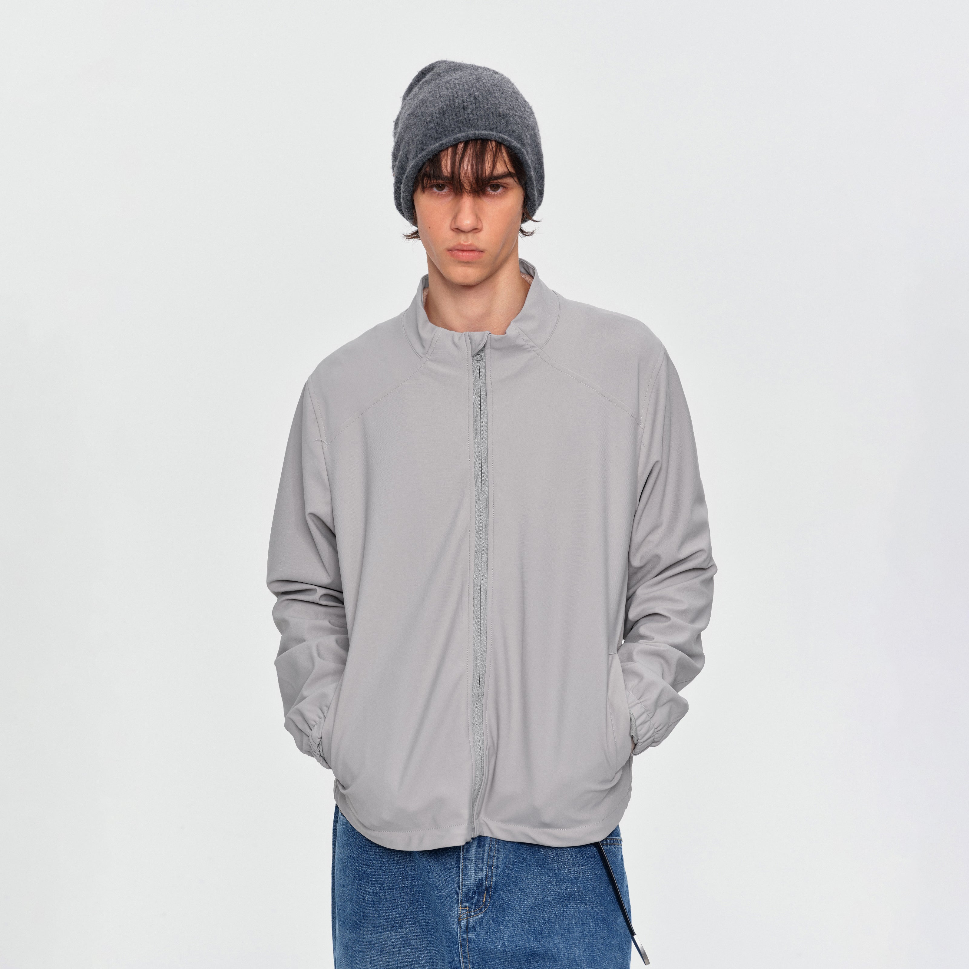 MADWITCH CLEAN-FIT BREATHABLE STAND-COLLAR JACKET #N2133