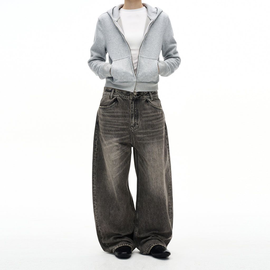 MADWITCH VINTAGE WASHED CARGO JEANS #GPC5518