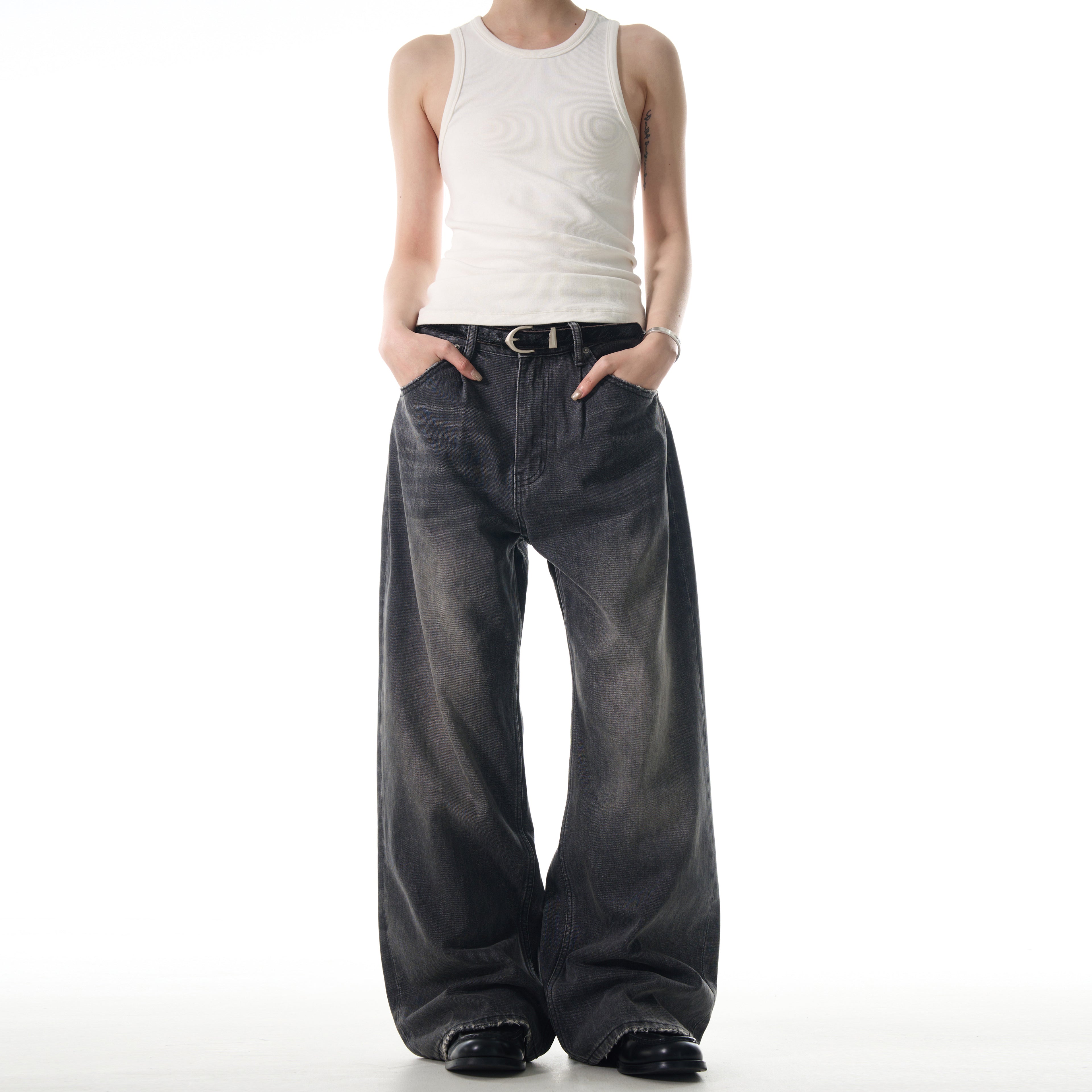 MADWITCH WASHED VINTAGE JEANS #CK5386