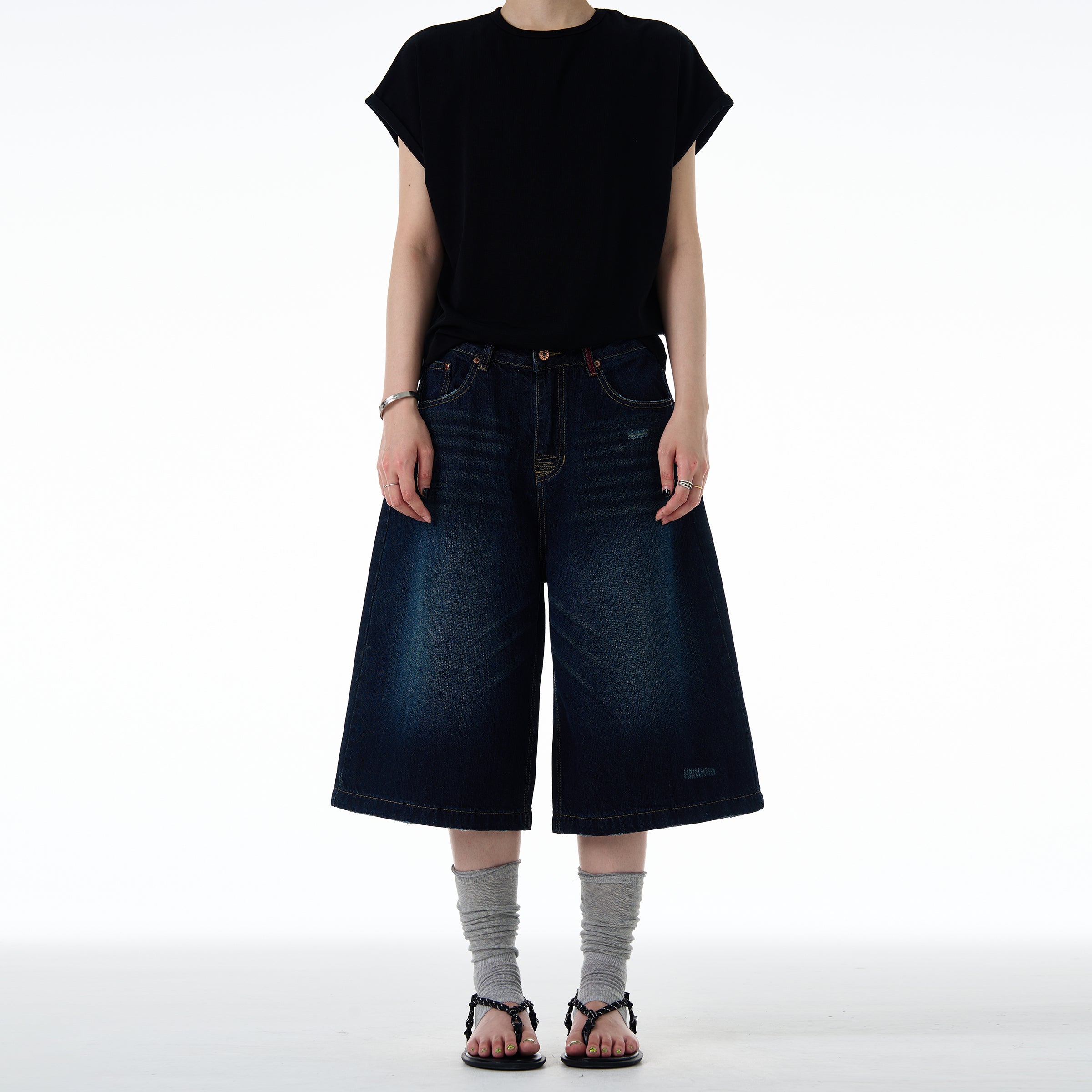 MADWITCH DISTRESSED WASHED JEANS #DR3166