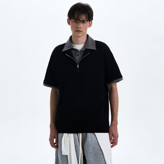 MADWITCH DOUBLE LAYERED T-SHIRT #C1766C25