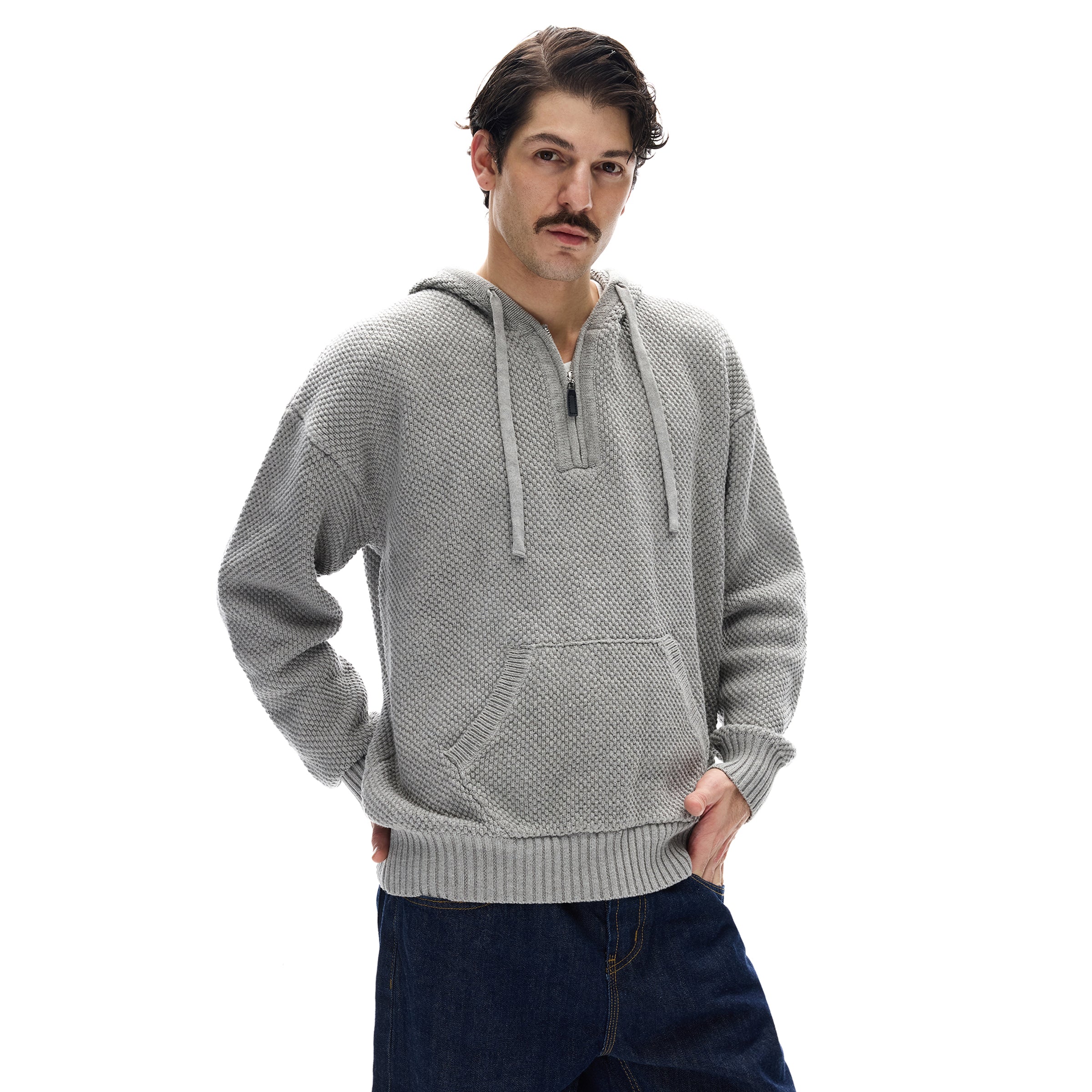 MADWITCH TEXTURED ZIP-UP #C2505Q25