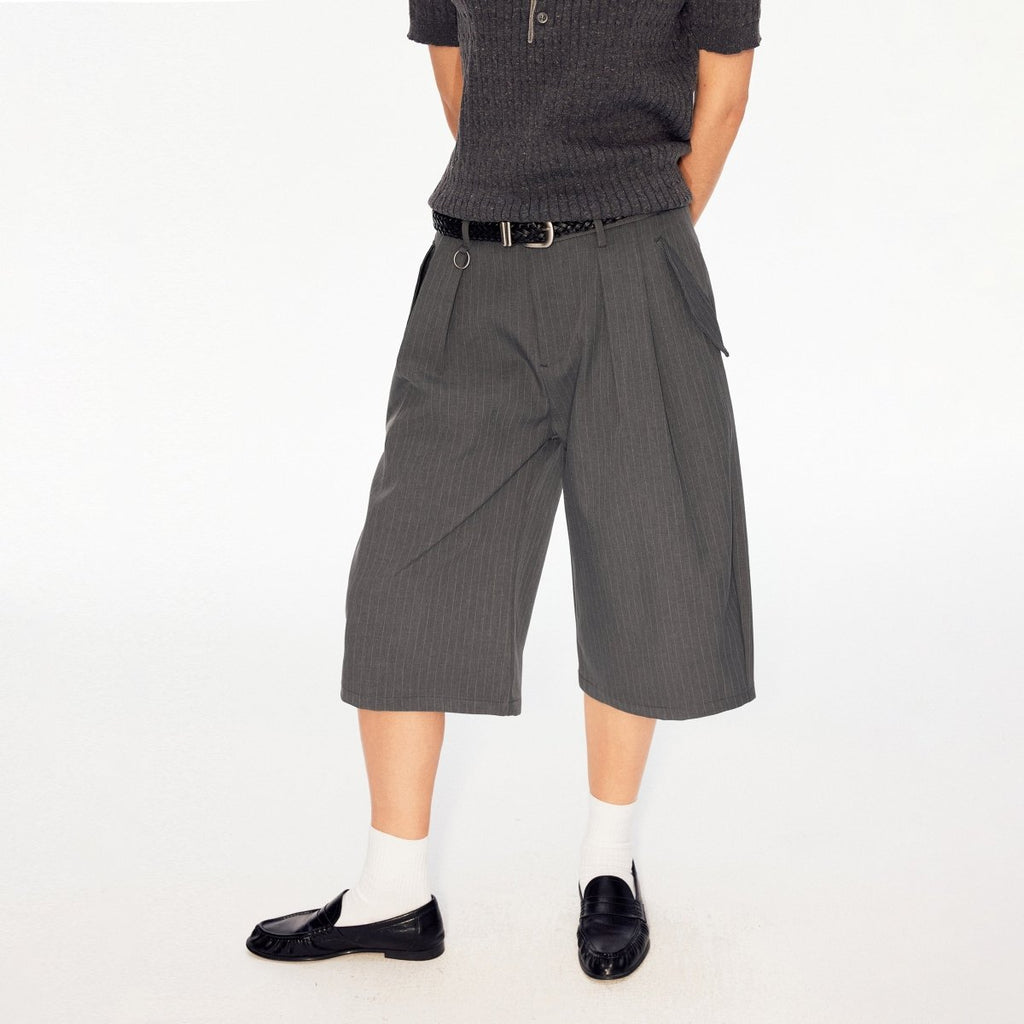 MADWITCH PLEATED WIDE CULOTTES CK270D - MadWitch Store