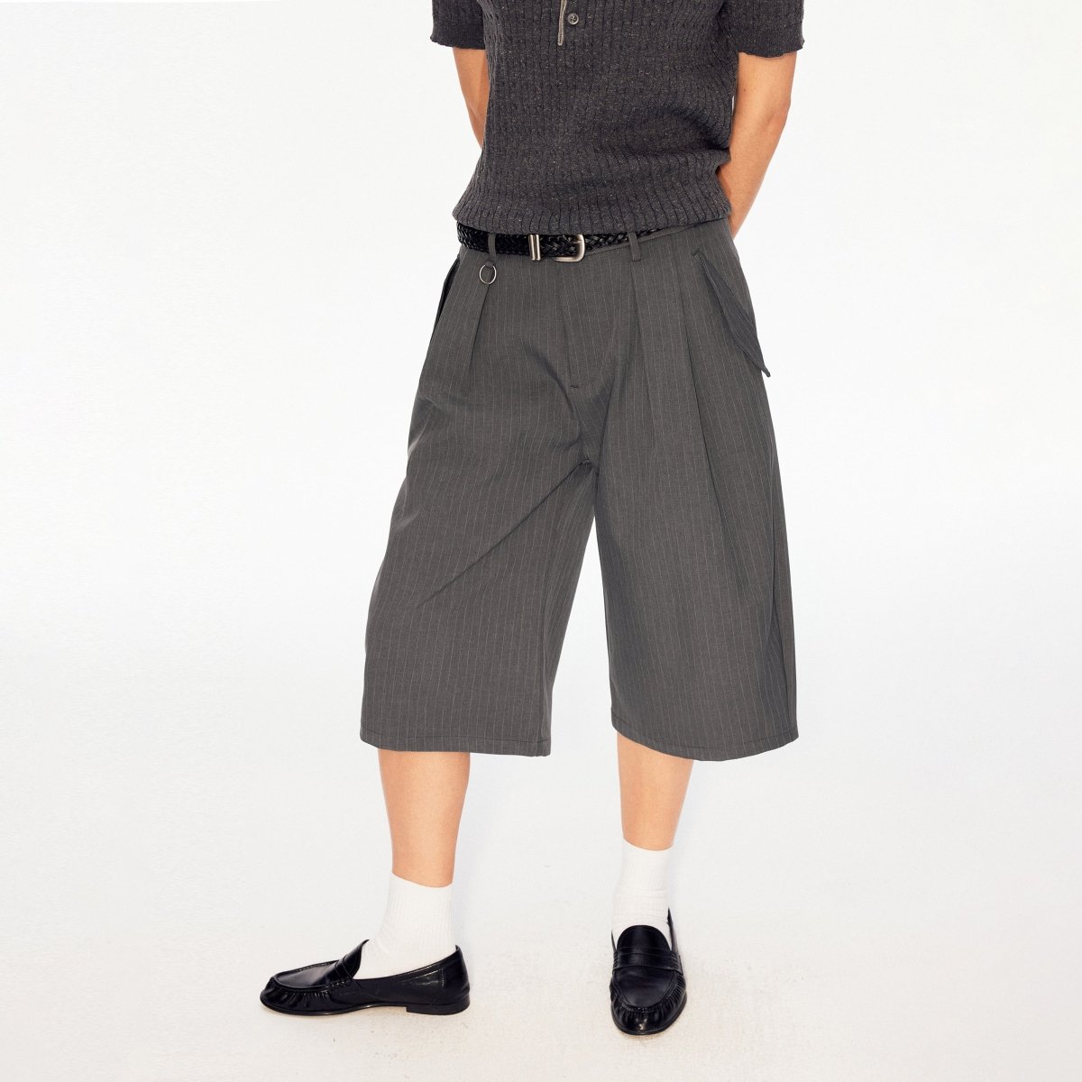 MADWITCH PLEATED WIDE CULOTTES CK270D - MadWitch Store