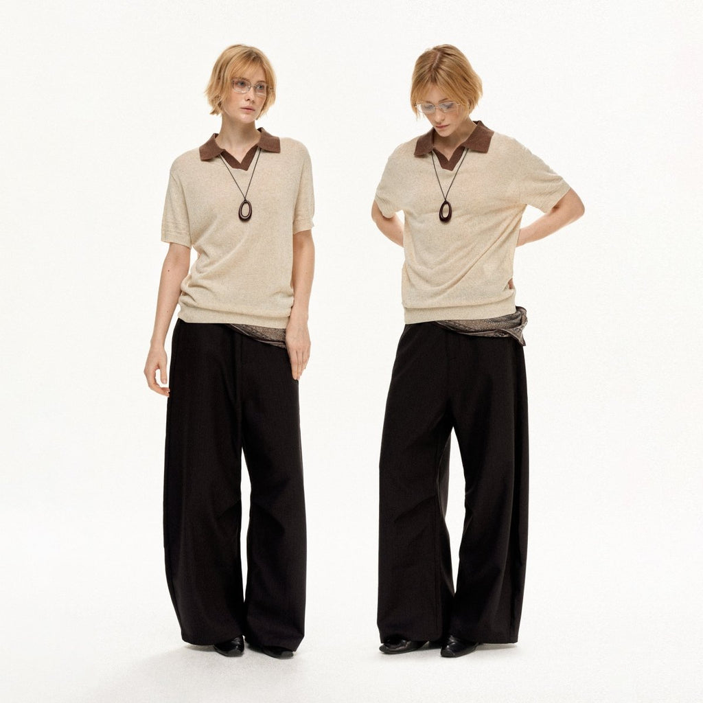 MADWITCH VINTAGE STRIPE WIDE TROUSERS CK6893 - MadWitch Store