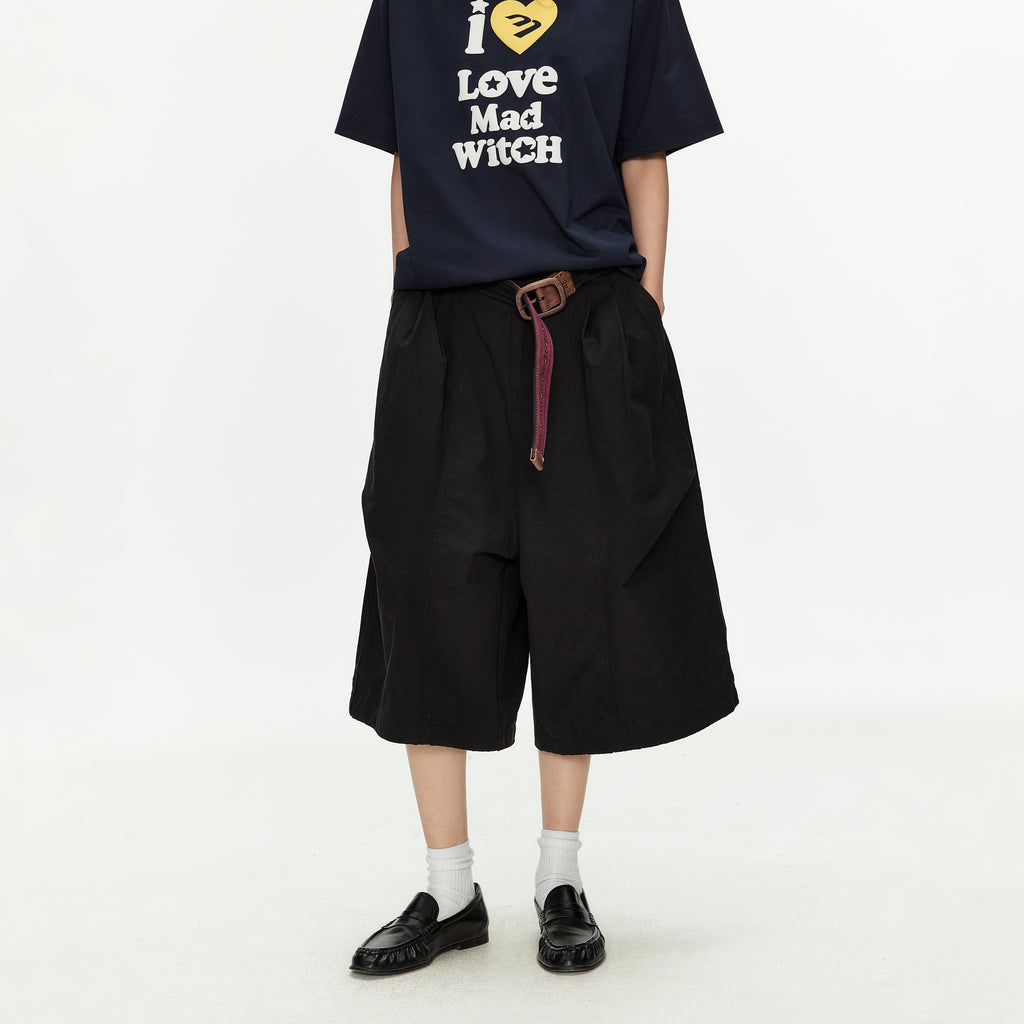 MADWITCH MESH CARGO CROP PANTS #CK276D