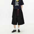 MADWITCH MESH CARGO CROP PANTS #CK276D