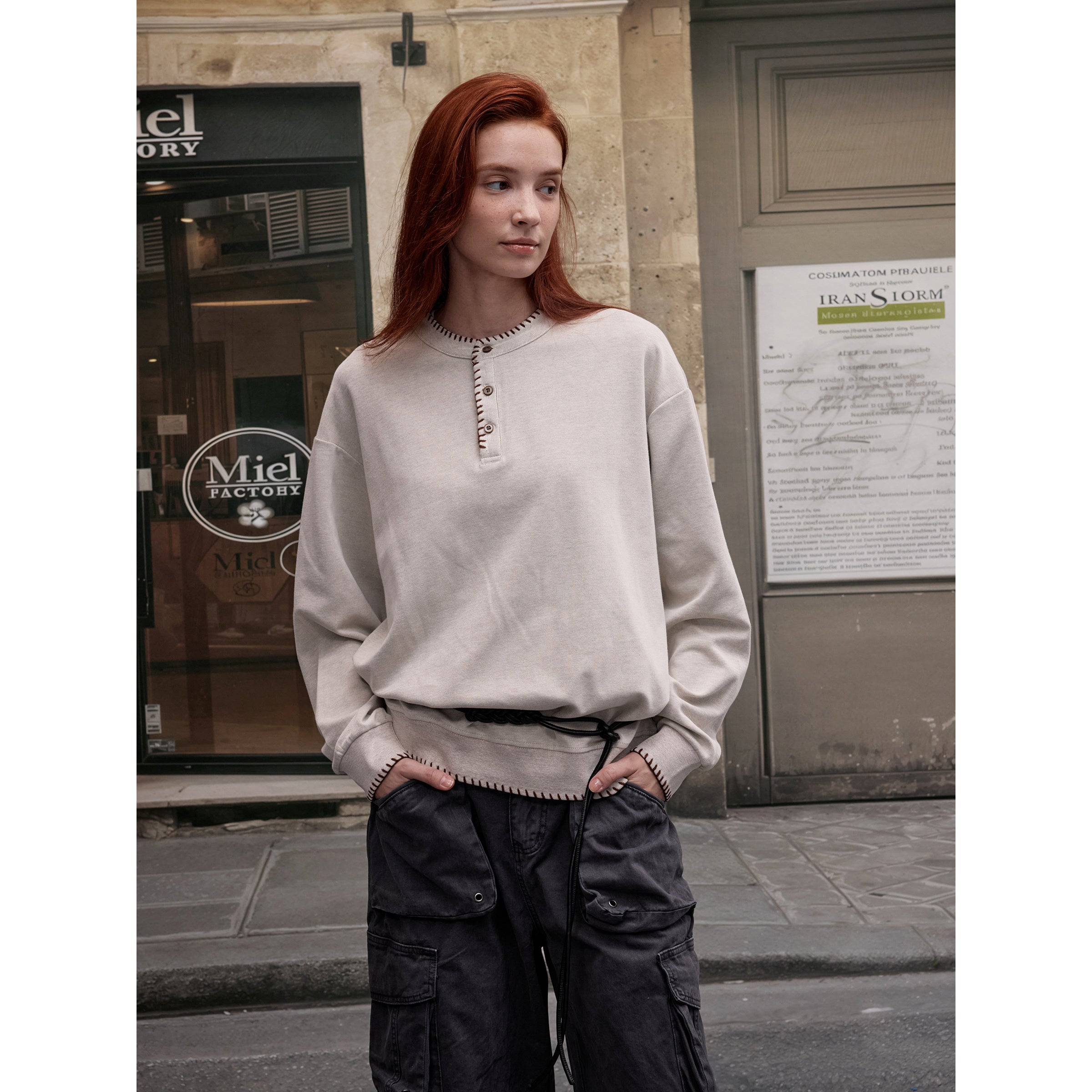 MADWITCH CASUAL PULLOVER HOODIE #C258Q25