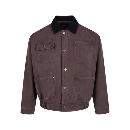 MADWITCH WASHED UTILITY JACKET #256067