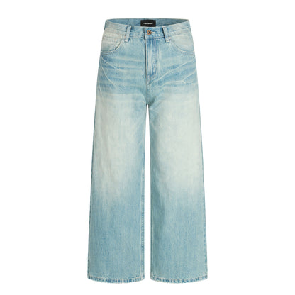 MADWITCH DISTRESSED WASHED STRAIGHT JEANS #CK9697