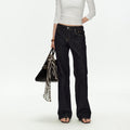 MADWITCH CROSS WAIST RAW DENIM JEANS #CN9826