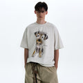 MADWITCH PUPPY PRINT TEE #990599