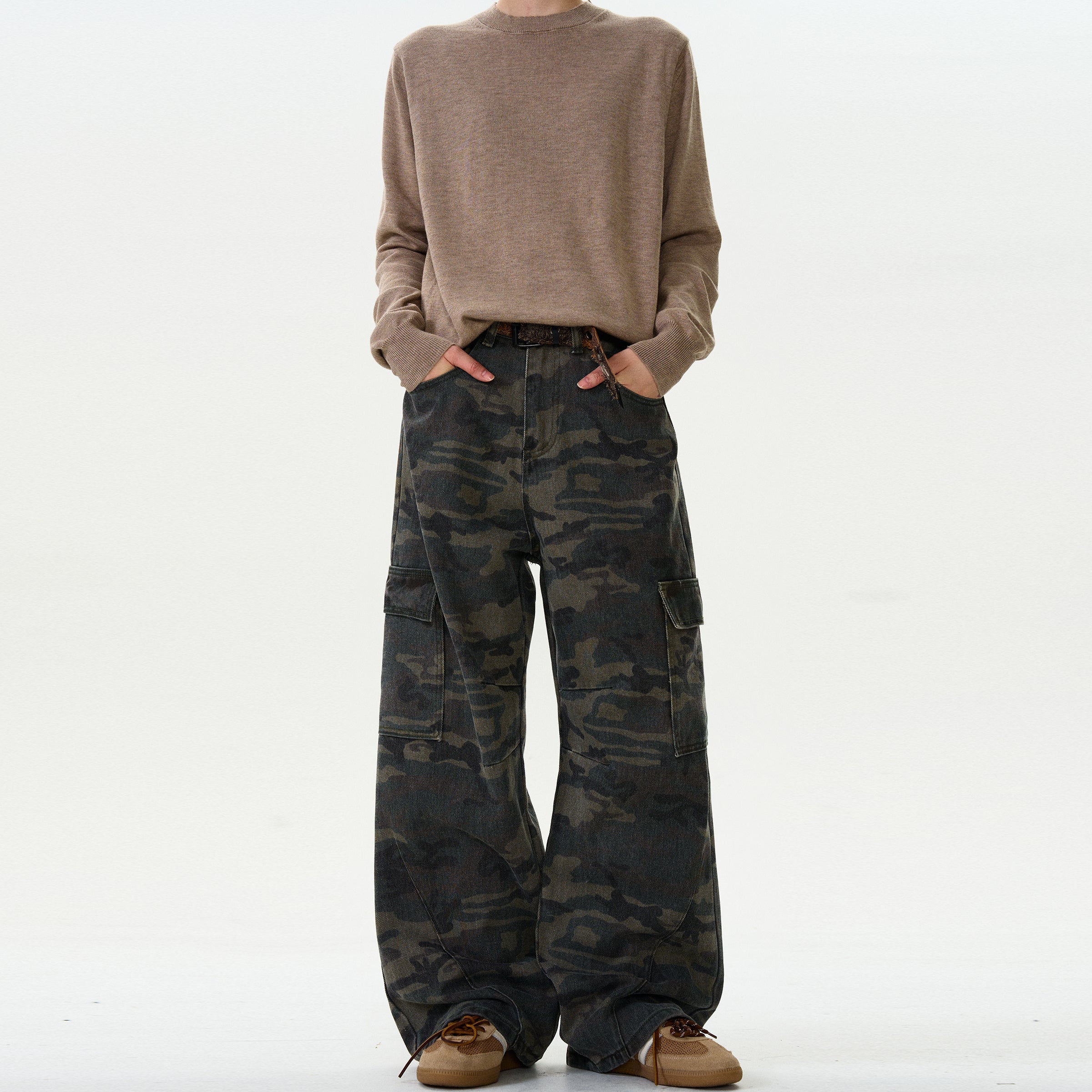 MADWITCH CAMO UTILITY PANTS #RK90
