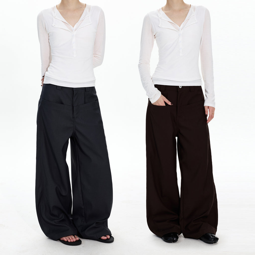 MADWITCH CLEAN STRAIGHT PANTS #CK6903